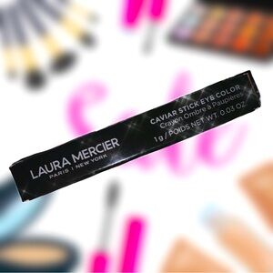 NEW Laura Mercier Deluxe Mini Stick Eyeshadow In Rose Gold Shimmer